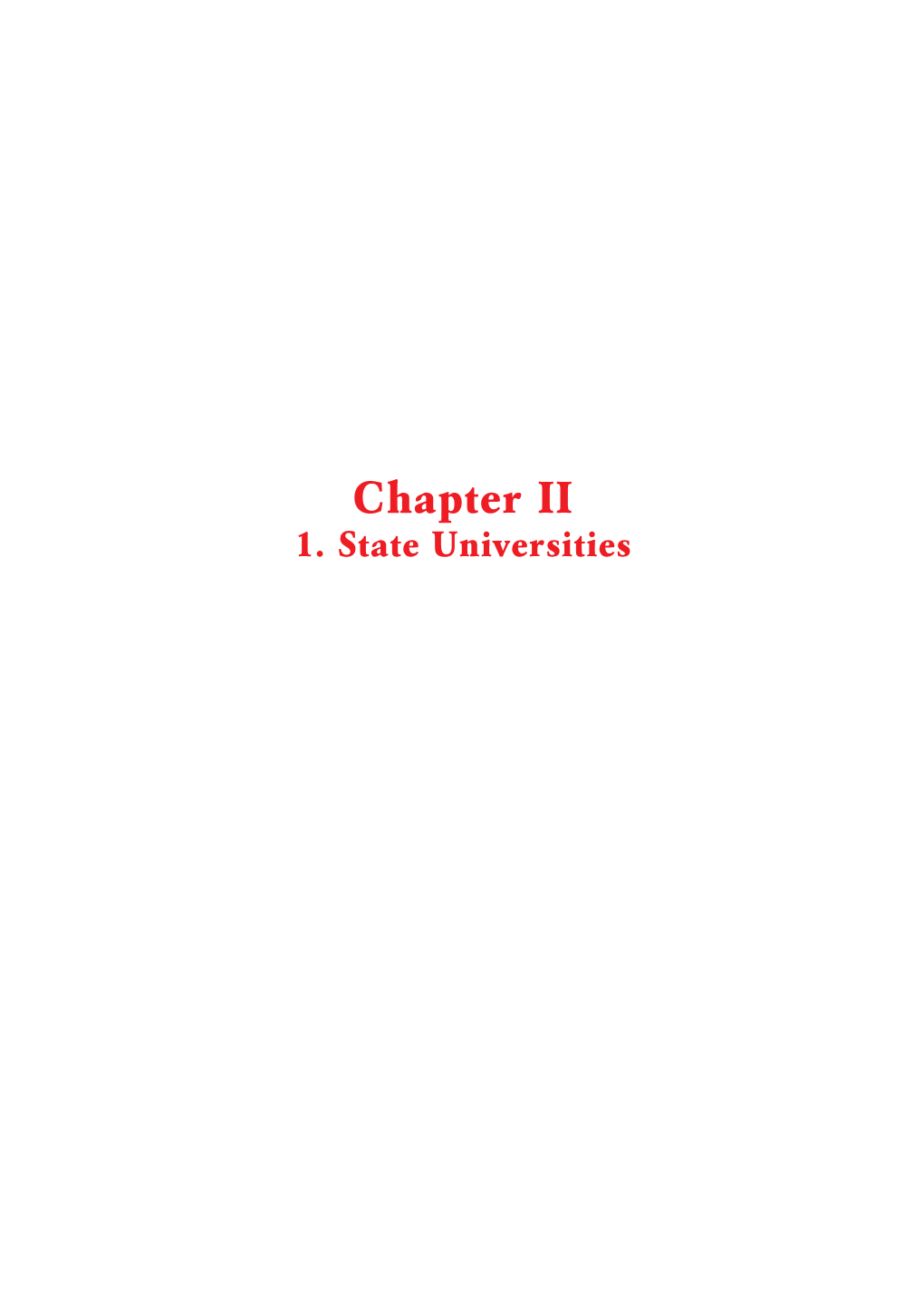 Chapter II 1