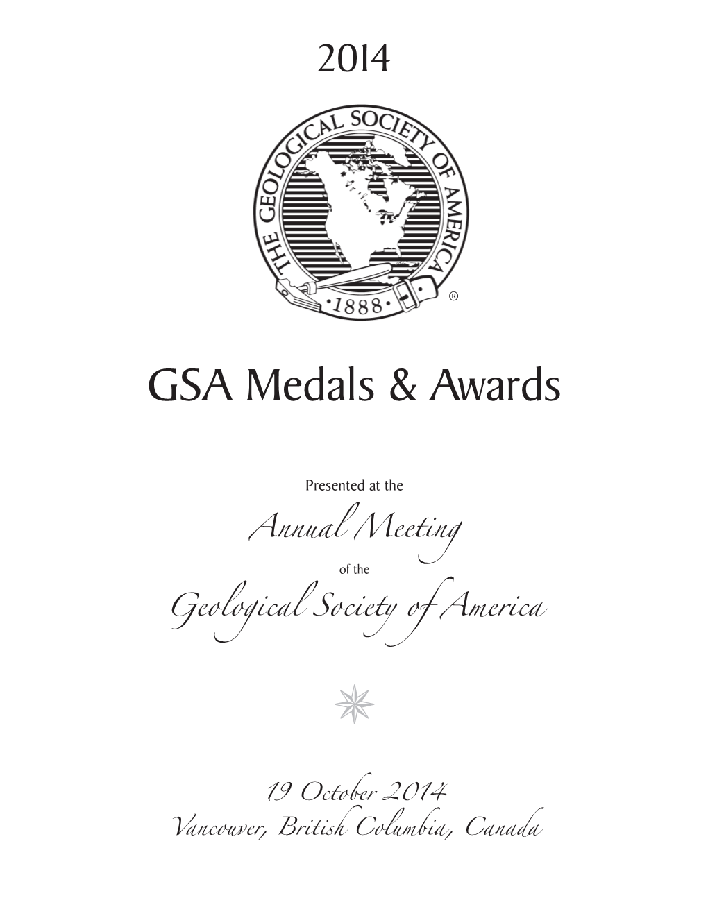 GSA Medals & Awards