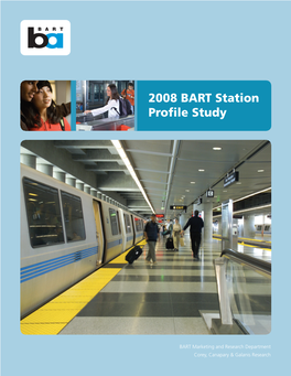 2008 BART Station Profile Study