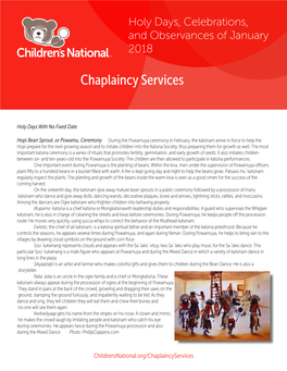 Chaplaincy Services