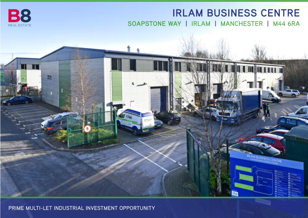 Irlam Business Centre Soapstone Way | Irlam | Manchester | M44 6Ra