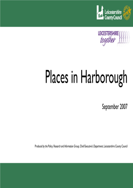 Places in Harborough