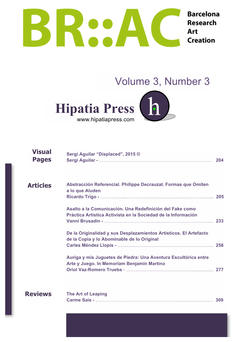 Hipatia Press H