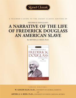 A Narrative of the Life of Frederick Douglass, an American Slave
