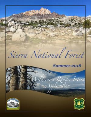 Sierra National Forest’S Spectacular Wilderness Areas