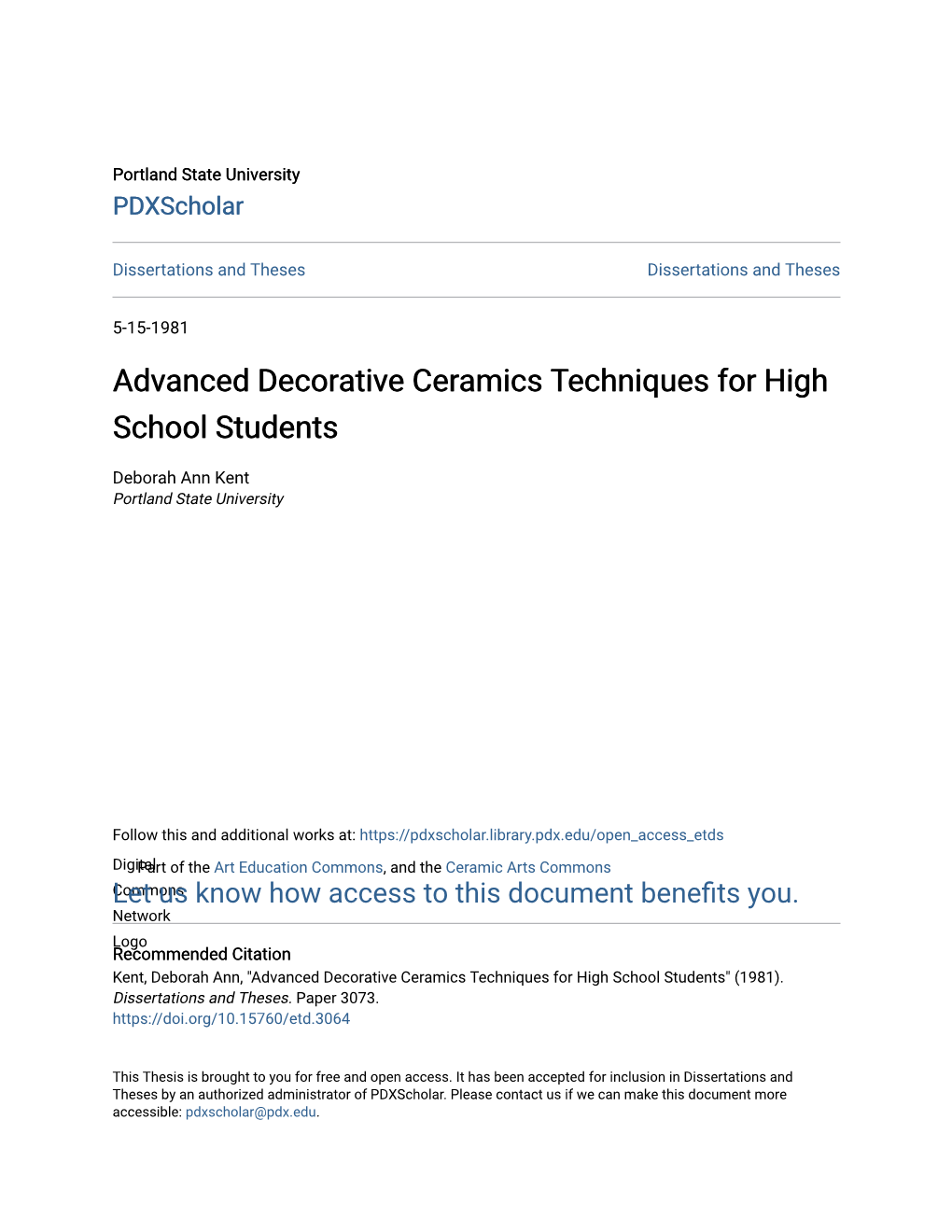 Advanced Decorative Ceramics Techniques for High School Students