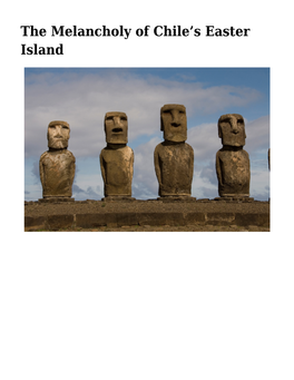 Easter Island Easter Island Icons – Images by Lee Foster by Lee Foster