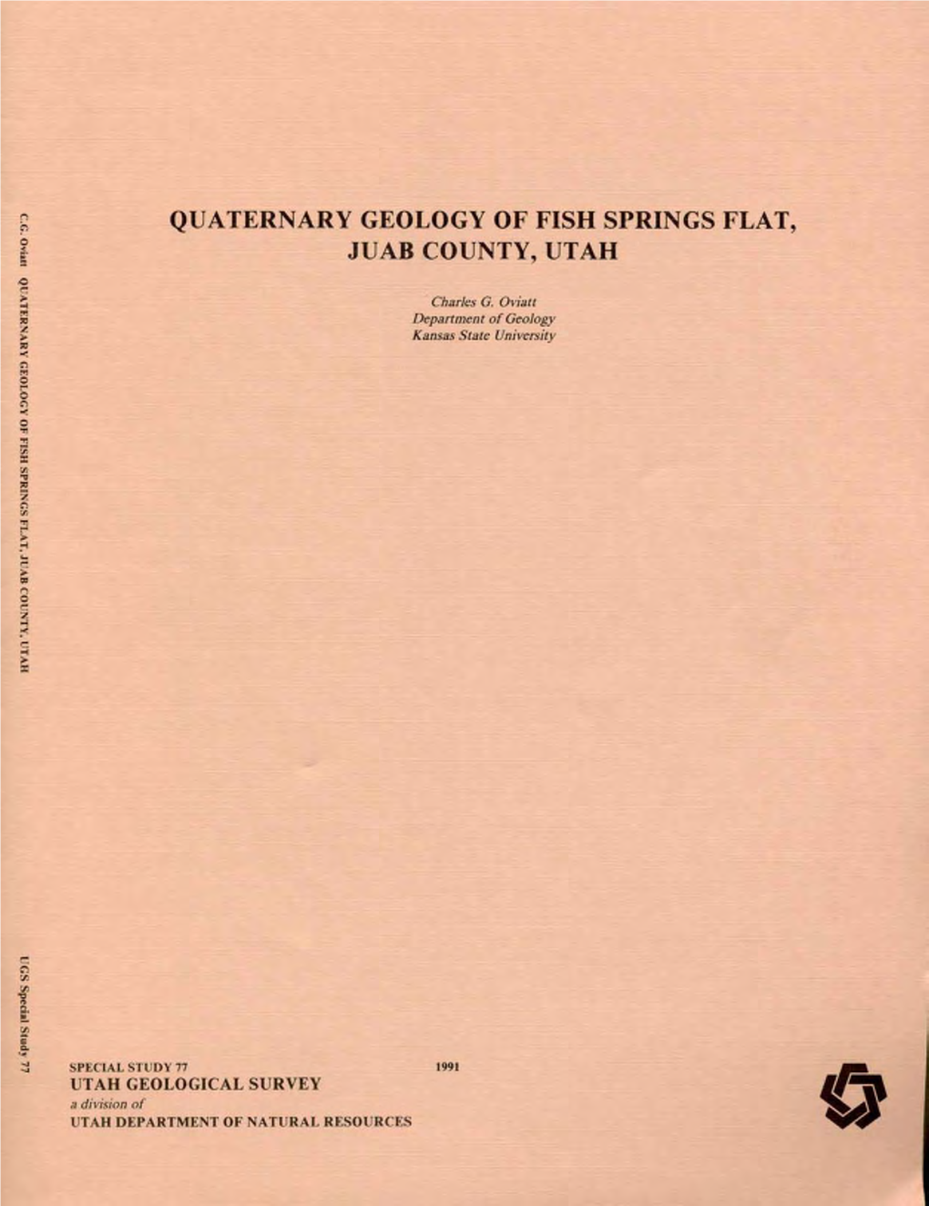 Quaternary Geology of Fish Springs Flat, Juab County, Utah