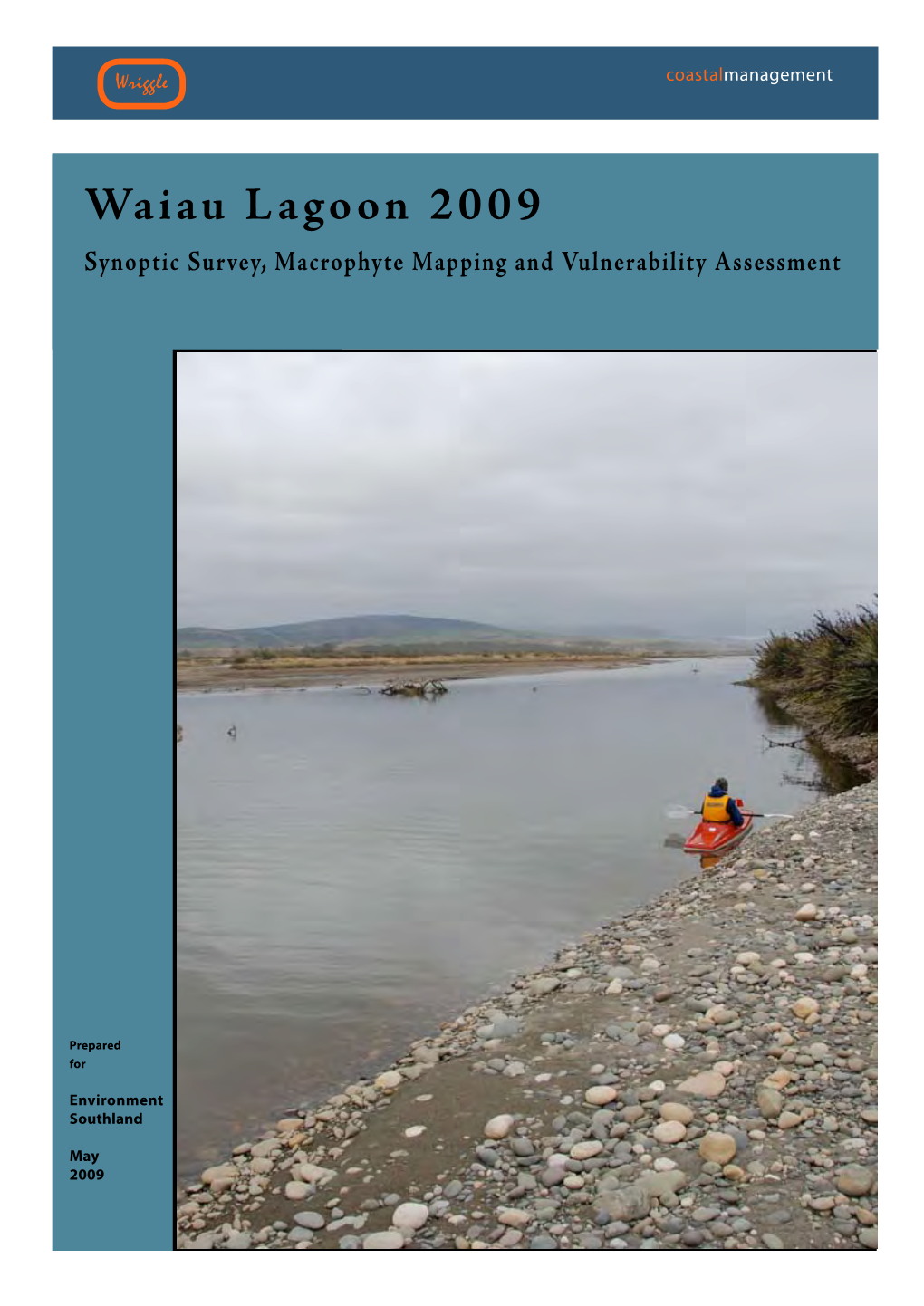 Waiau Lagoon 2009 Synoptic Survey, Macrophyte Mapping and Vulnerability Assessment