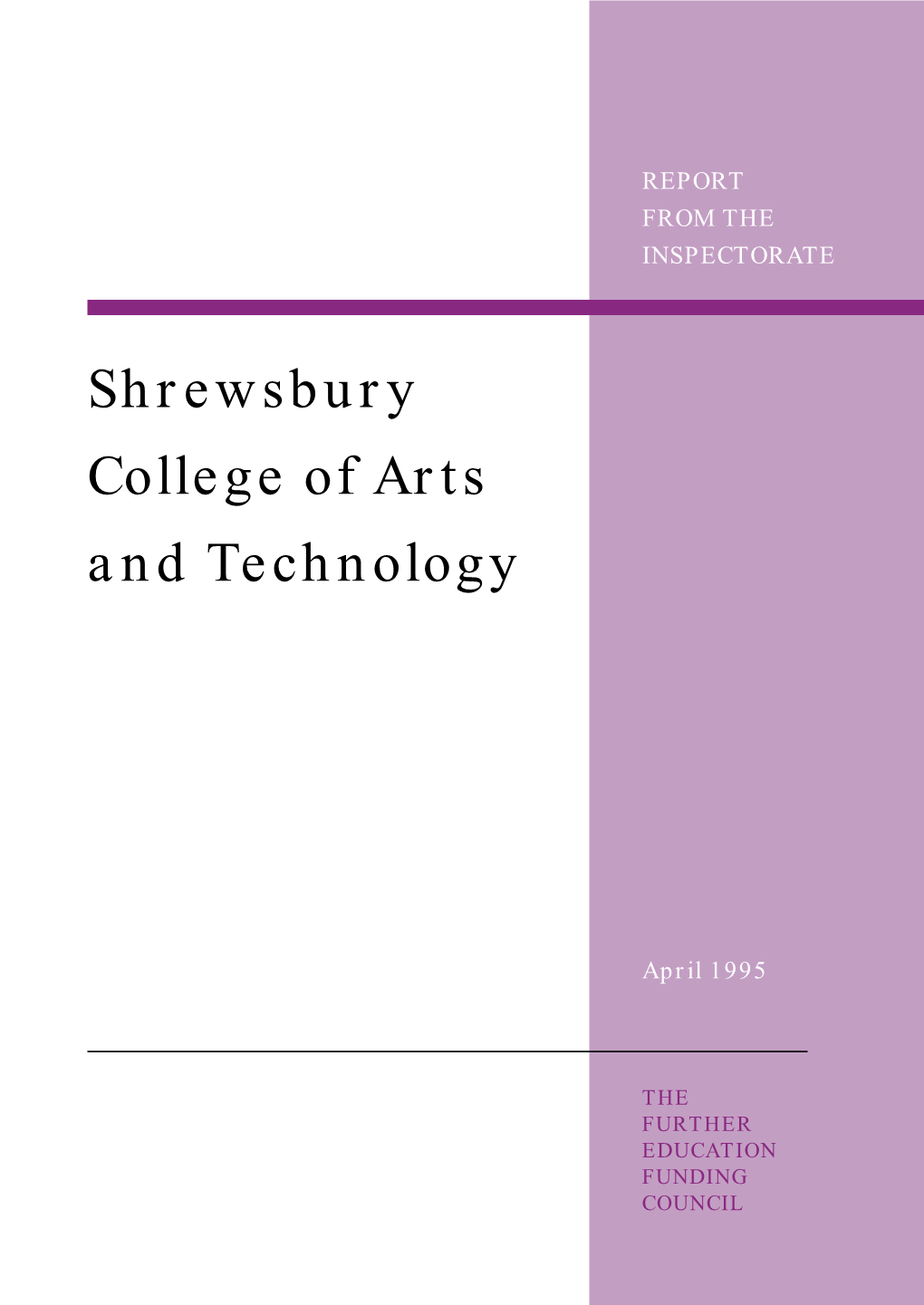 Shrewsbury College of Arts and Technology