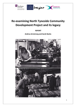 Re-Examining North Tyneside Community Development Project and Its Legacy