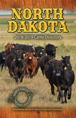 North Dakota Cattle Directory – 3 North Dakota CATTLE DIRECTORY
