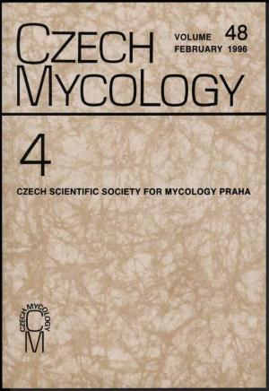 CZECH MYCOLOGY Formerly Česká Mykologie Published Quarterly by the Czech Scientific Society for Mycology