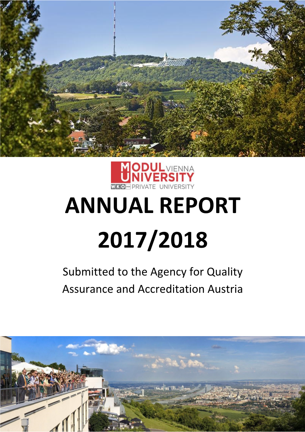 Modul University Vienna's Annual Report 2017-2018