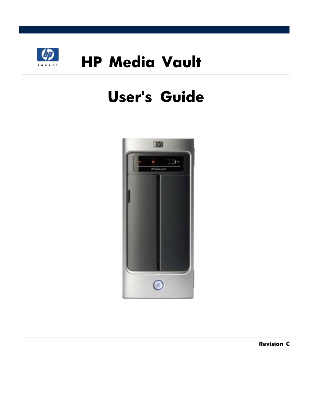 HP Media Vault User's Guide