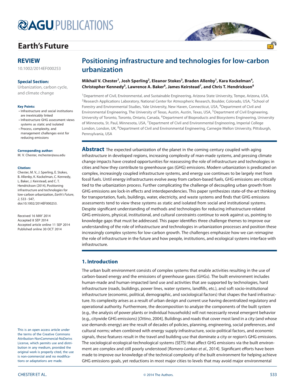 Positioning Infrastructure and Technologies for Low-Carbon Urbanization