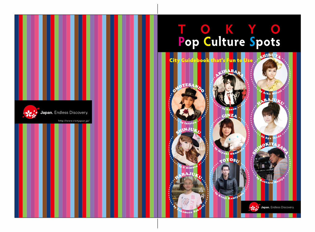 Tokyo Pop Culture Spots.Pdf