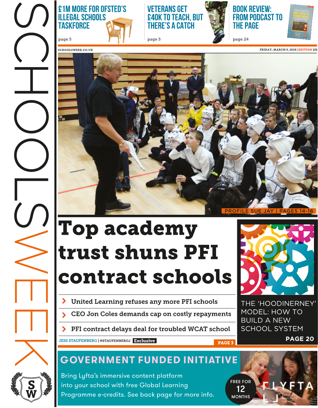 Top Academy Trust Shuns PFI Contract Schools