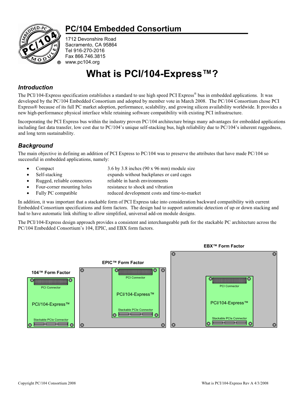 PC/104 Express