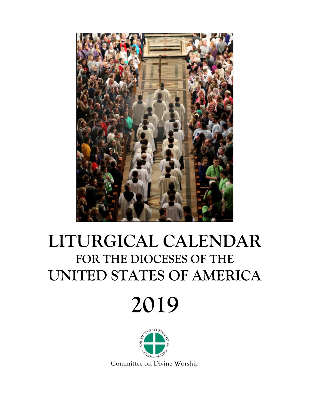 2019 Liturgical Calendar