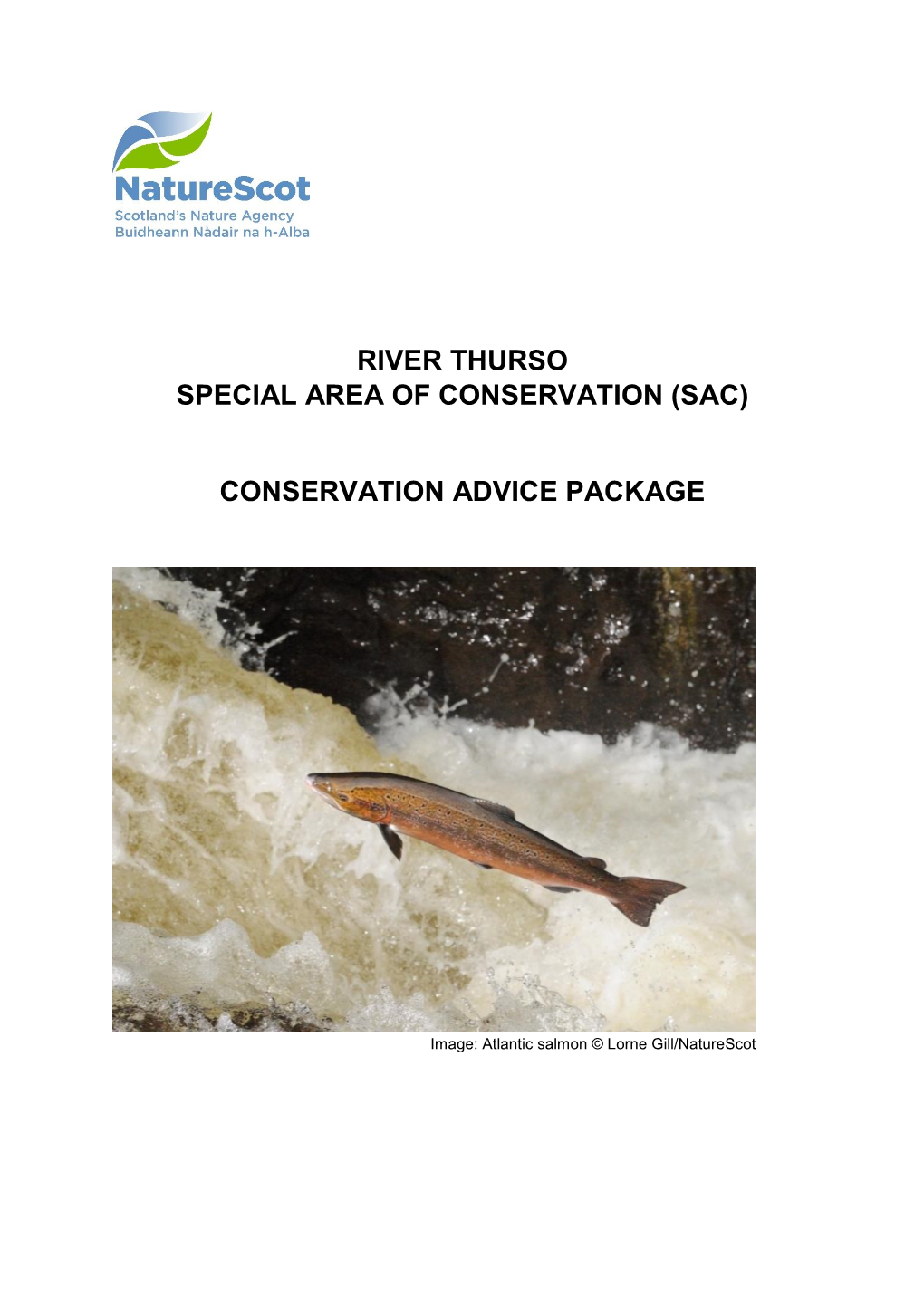 River Thurso Special Area of Conservation (Sac)