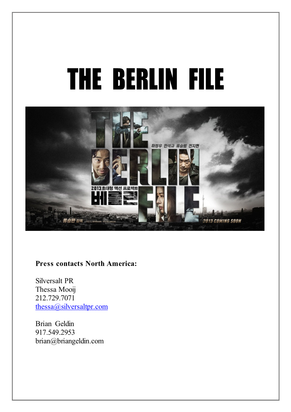 The Berlin File