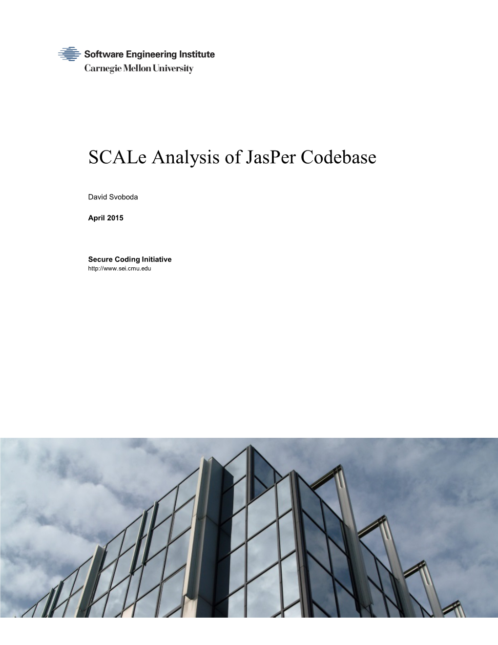 Scale Analysis of Jasper Codebase