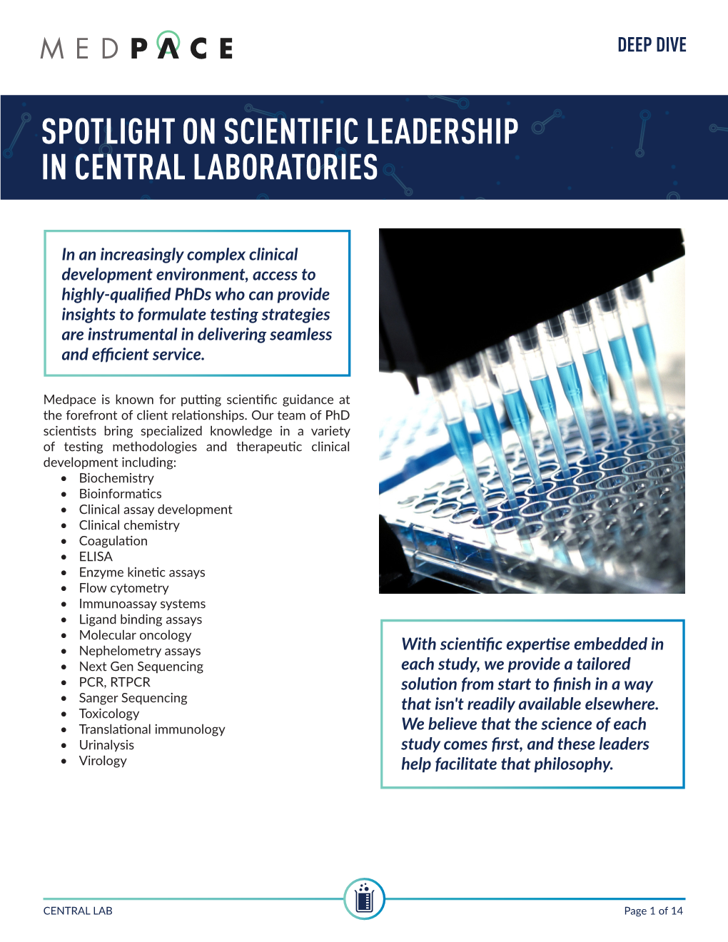 Deep Dive: Scientific Leadership