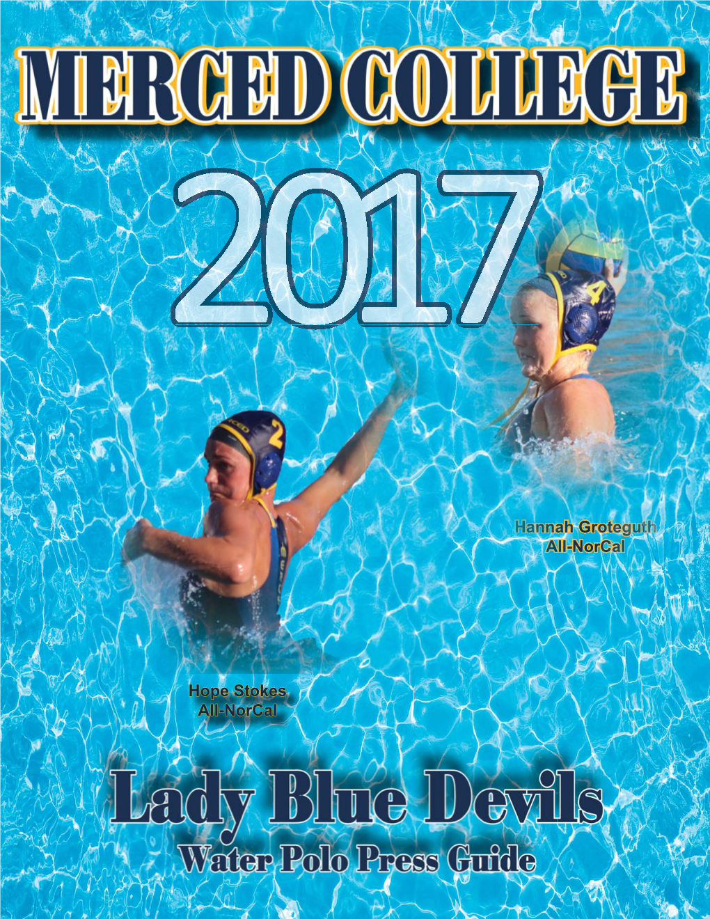 Women's Water Polo 2017Press Guide.Indd