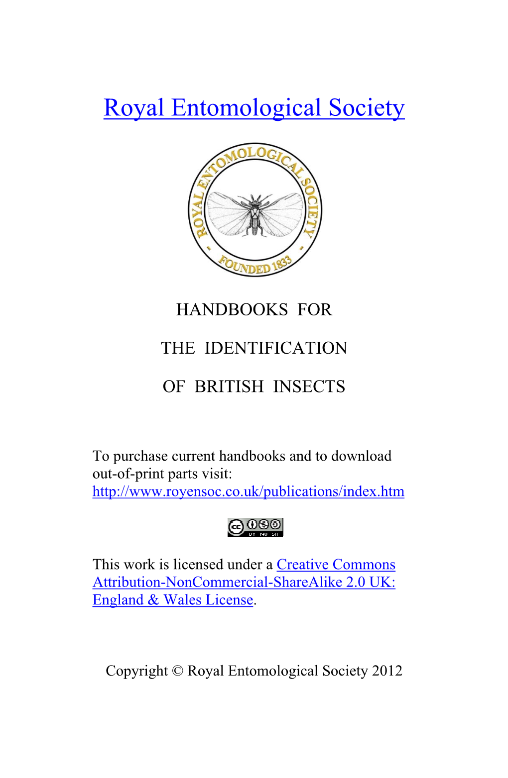 Hymenoptera Introduction and Key to Families