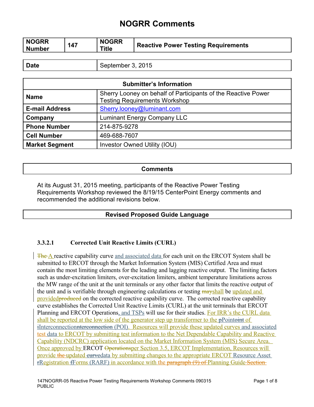 3.3.2.1 Corrected Unit Reactive Limits (CURL)