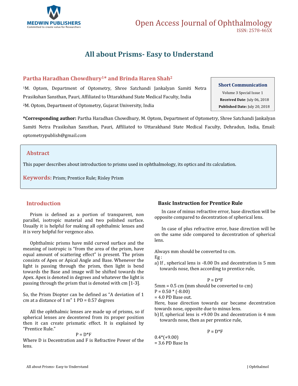 All About Prisms- Easy to Understand