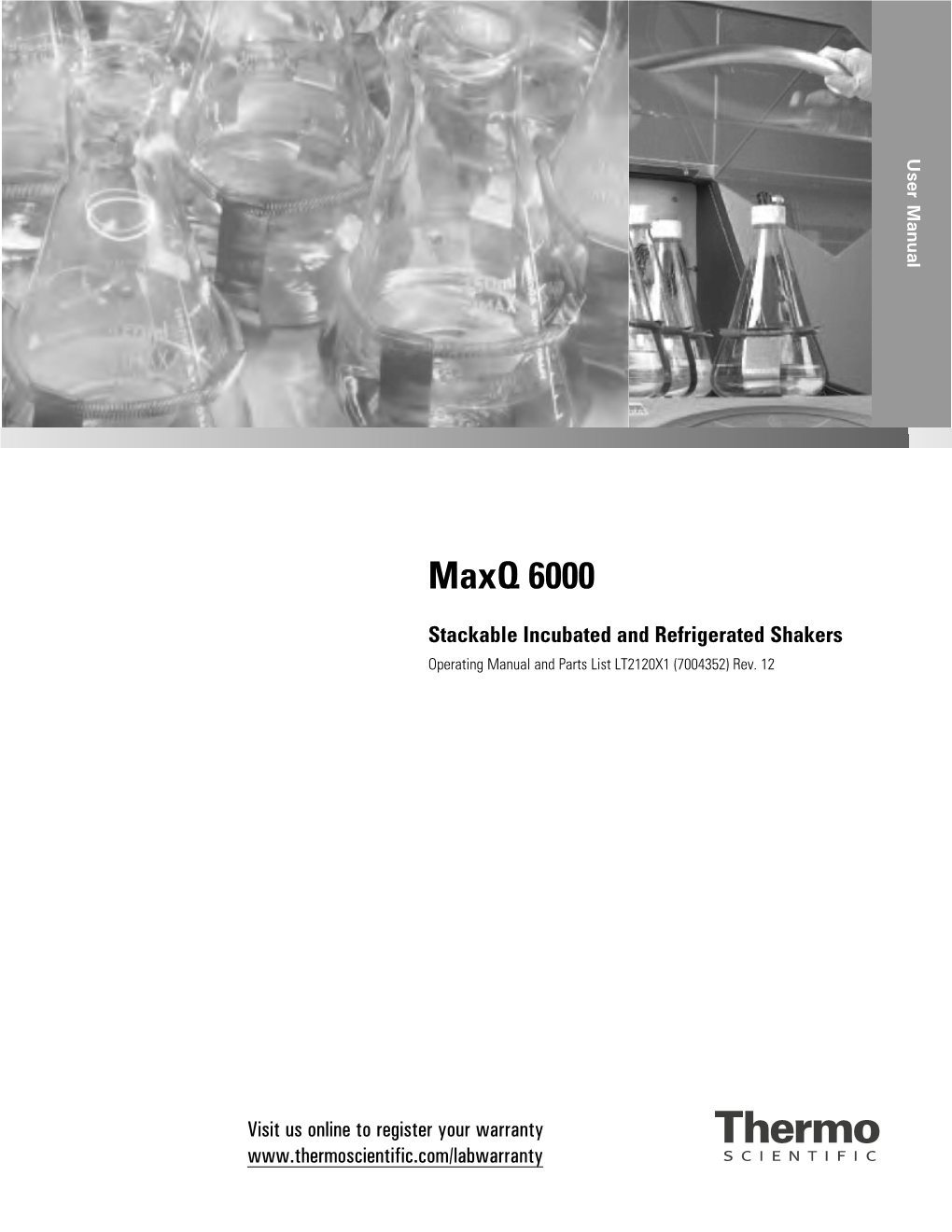 Thermo Scientific Maxq 6000 Manual