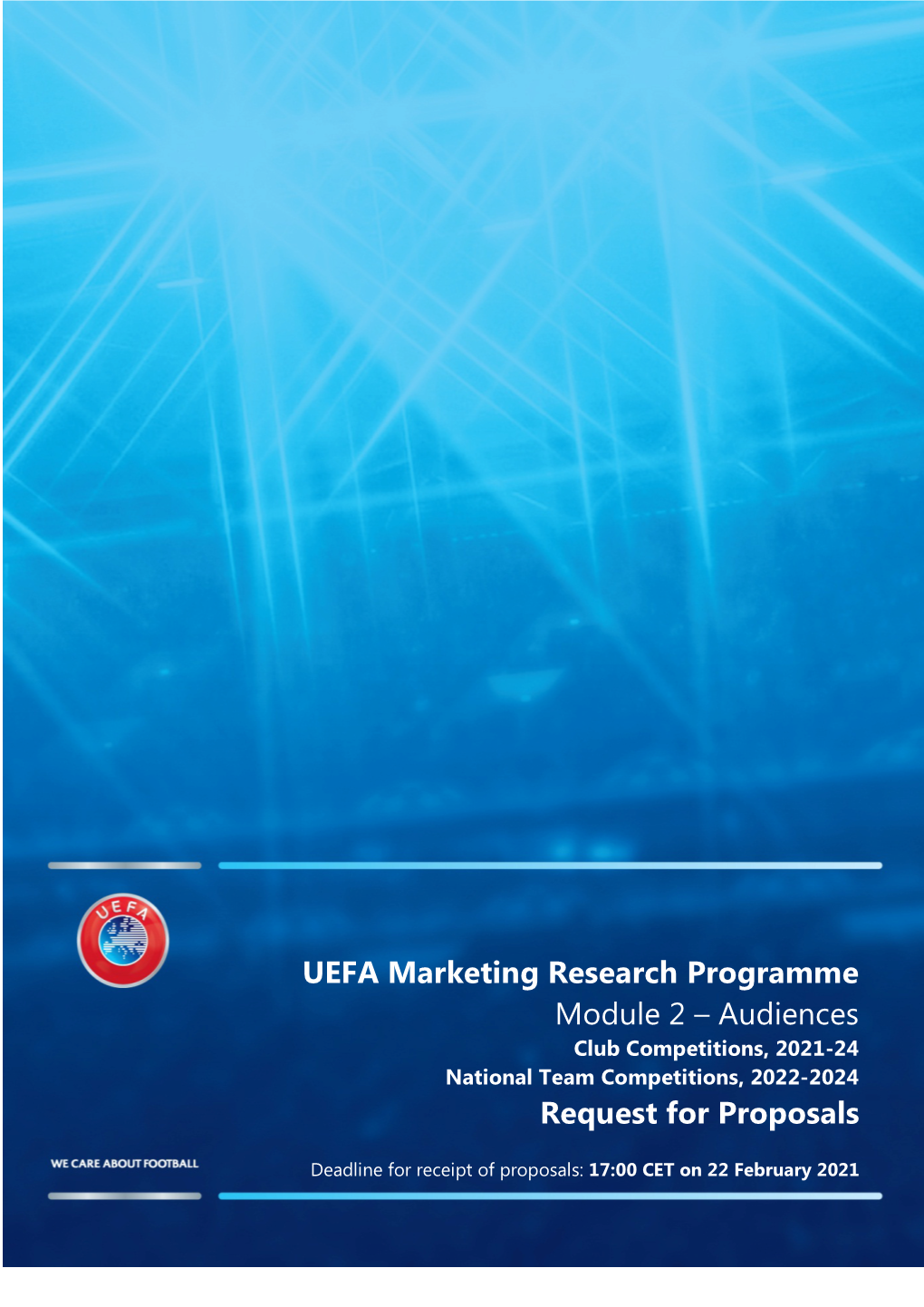 UEFA Research Programme RFP: Audiences