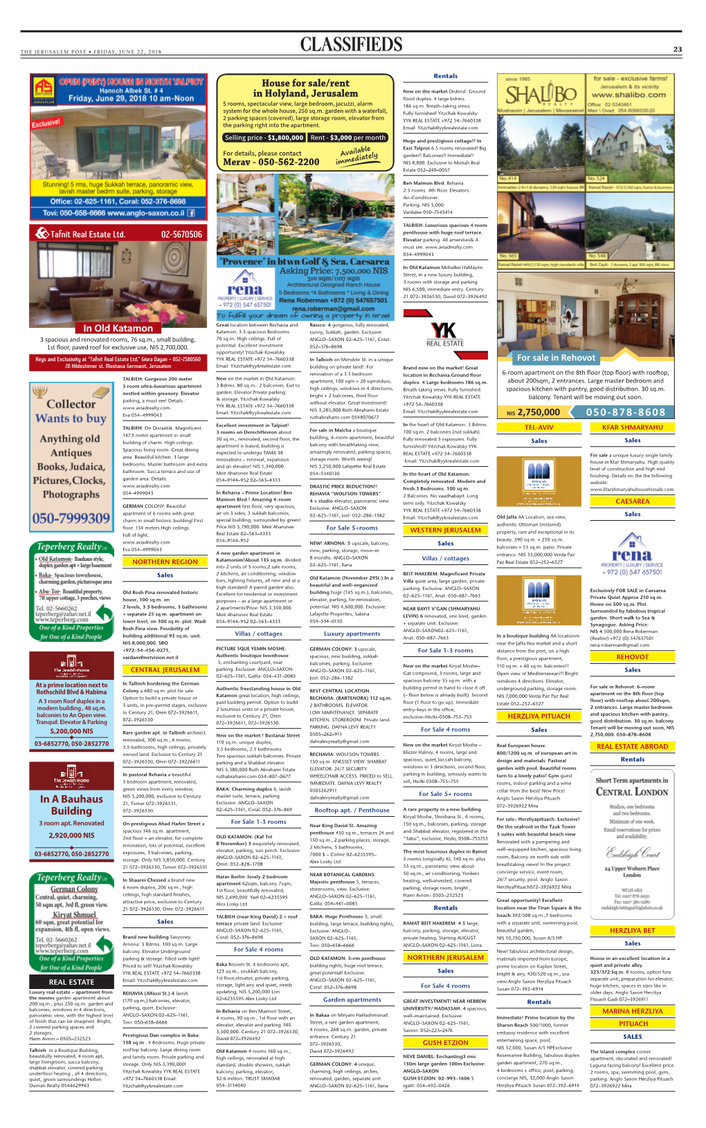 Real Estate Classifieds