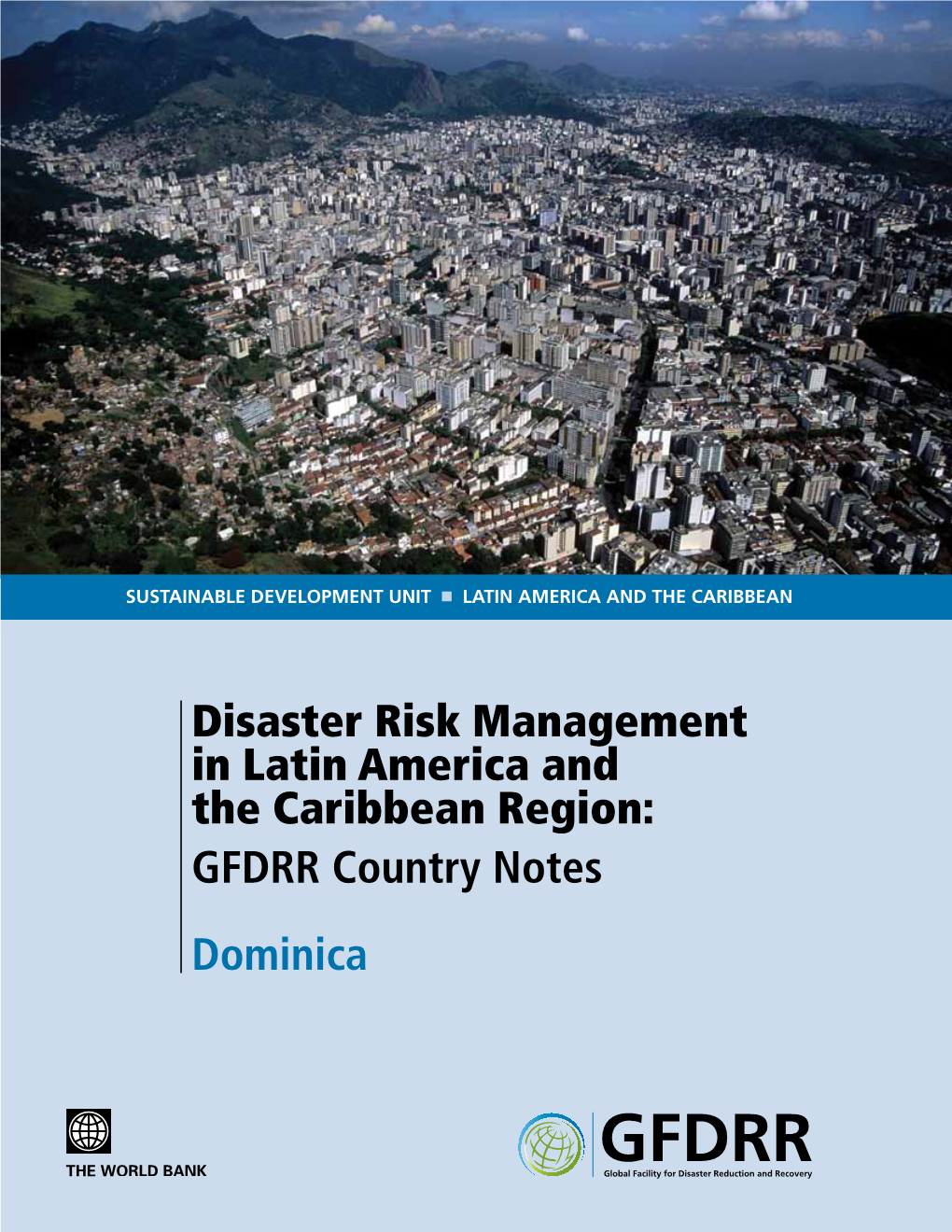 GFDRR Country Notes Dominica DOMINICA