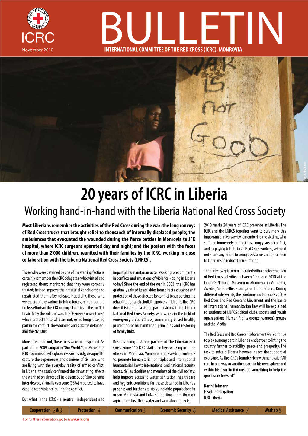 20 Years of ICRC in Liberia