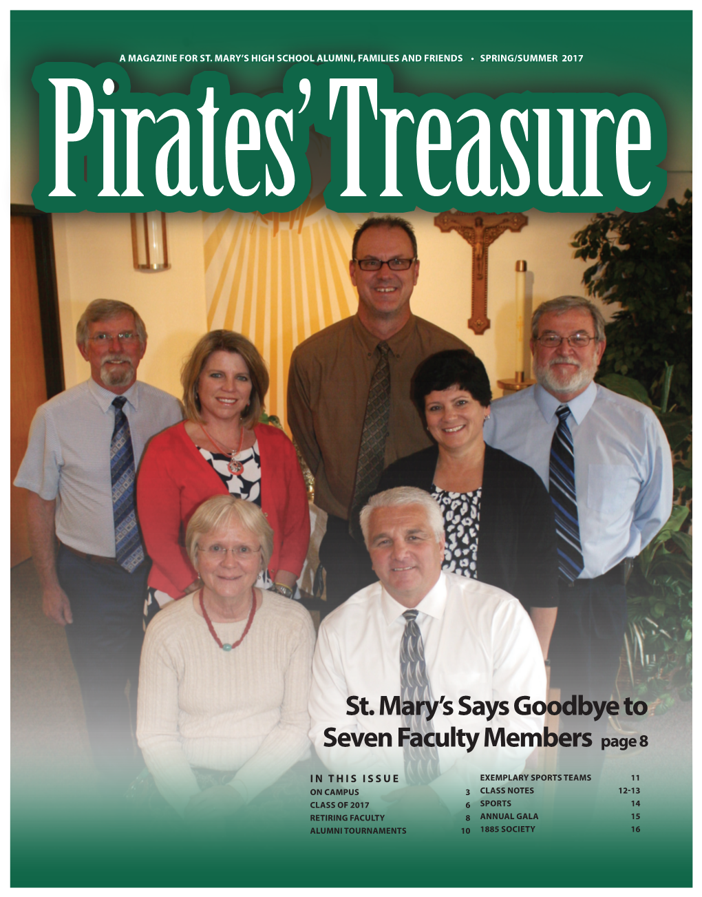 St. Mary's Says Goodbye to Seven Faculty Members Page 8