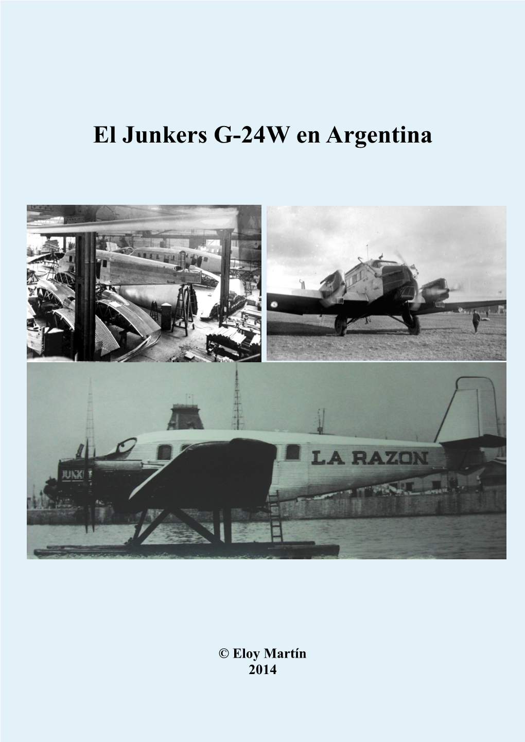 El Junkers G-24W En Argentina
