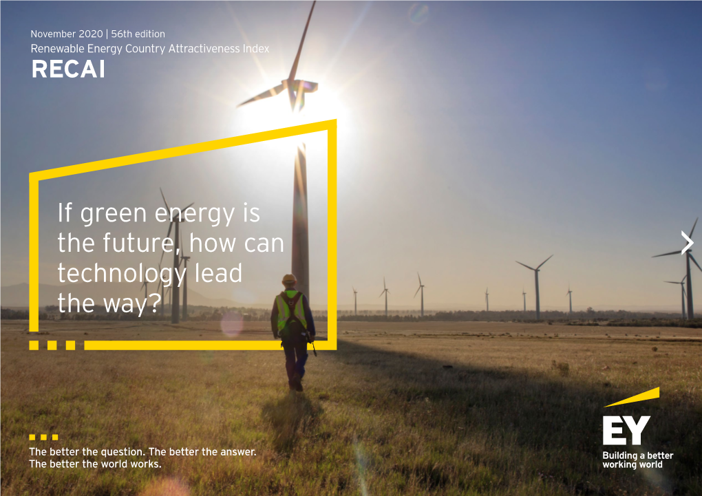 If Green Energy Is the Future, How Can Technology Lead the Way? Contents Introduction