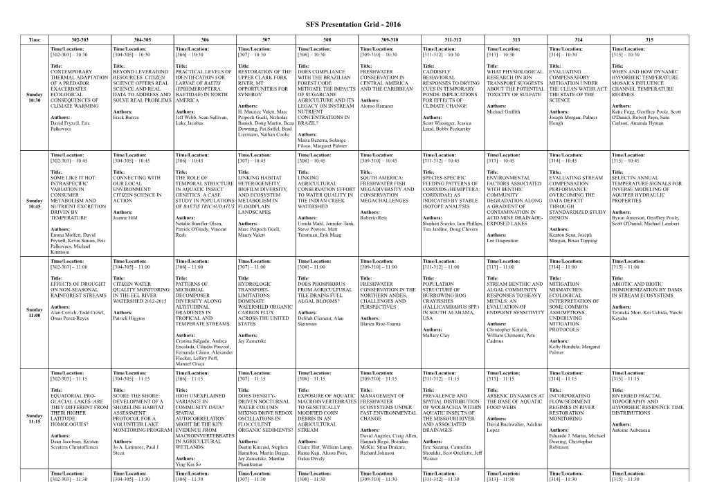 SFS Presentation Grid 2016