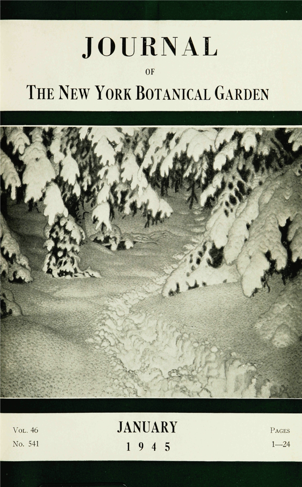 Journal of the New York Botanical Garden