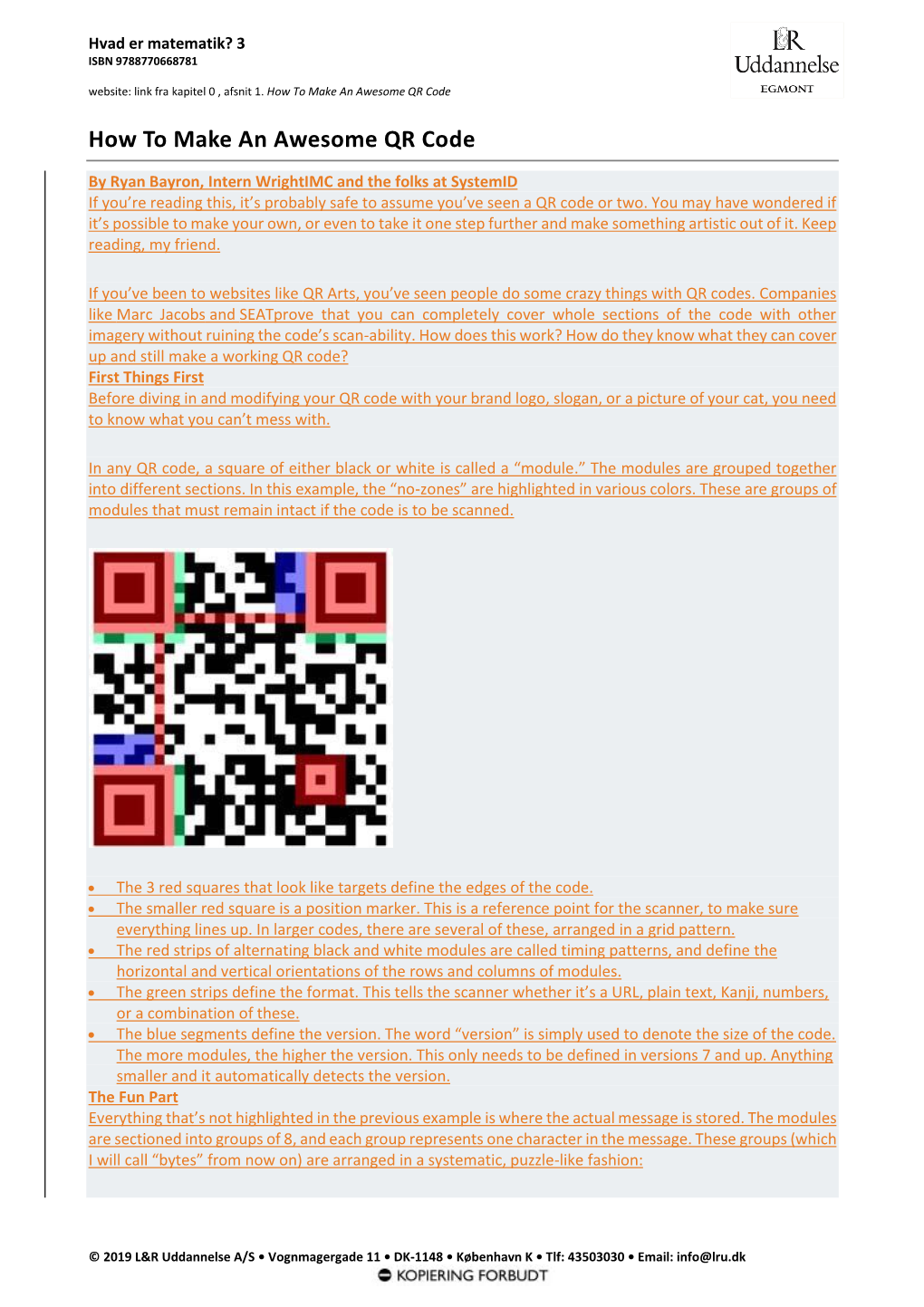 How to Make an Awesome QR Code