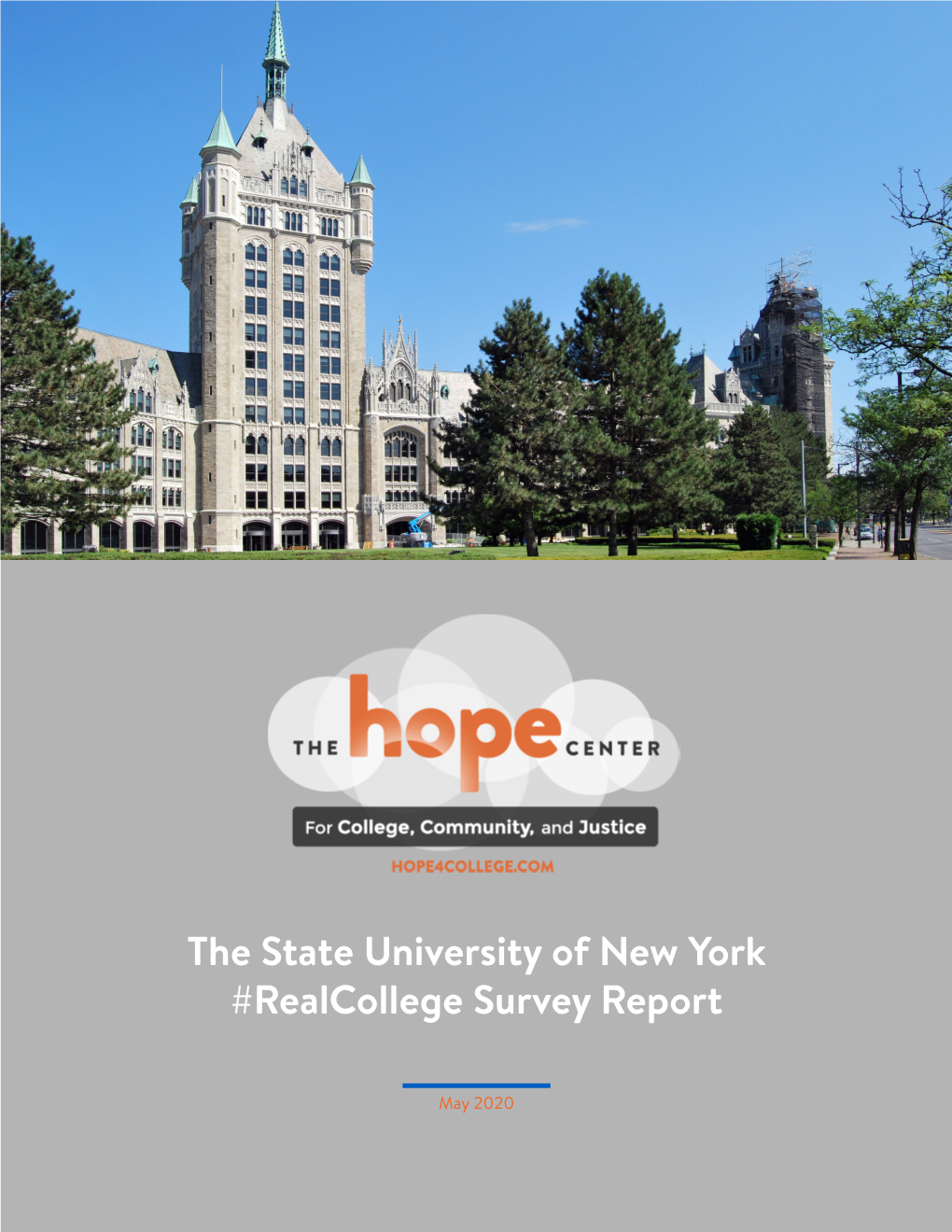 The State University of New York #Realcollege Survey Report