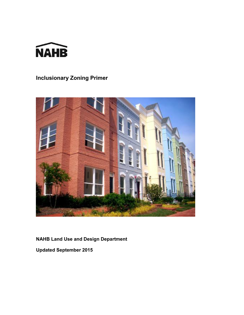 Inclusionary Zoning Primer