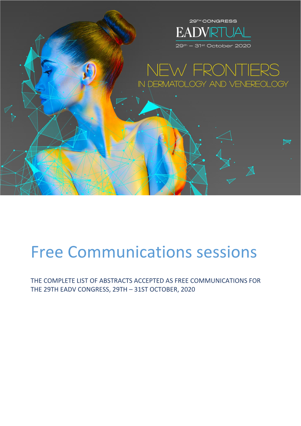 Free Communications Sessions