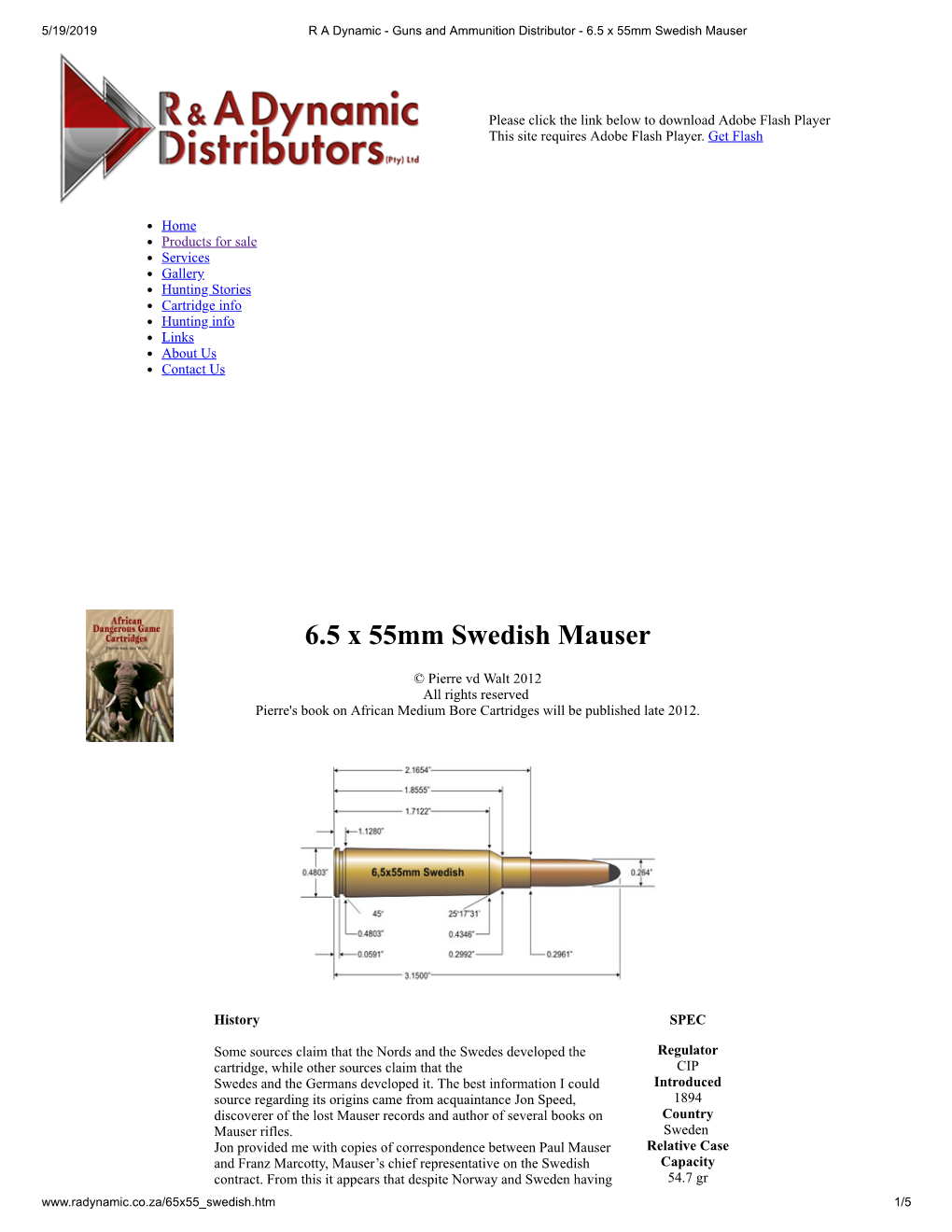 6.5 X 55Mm Swedish Mauser