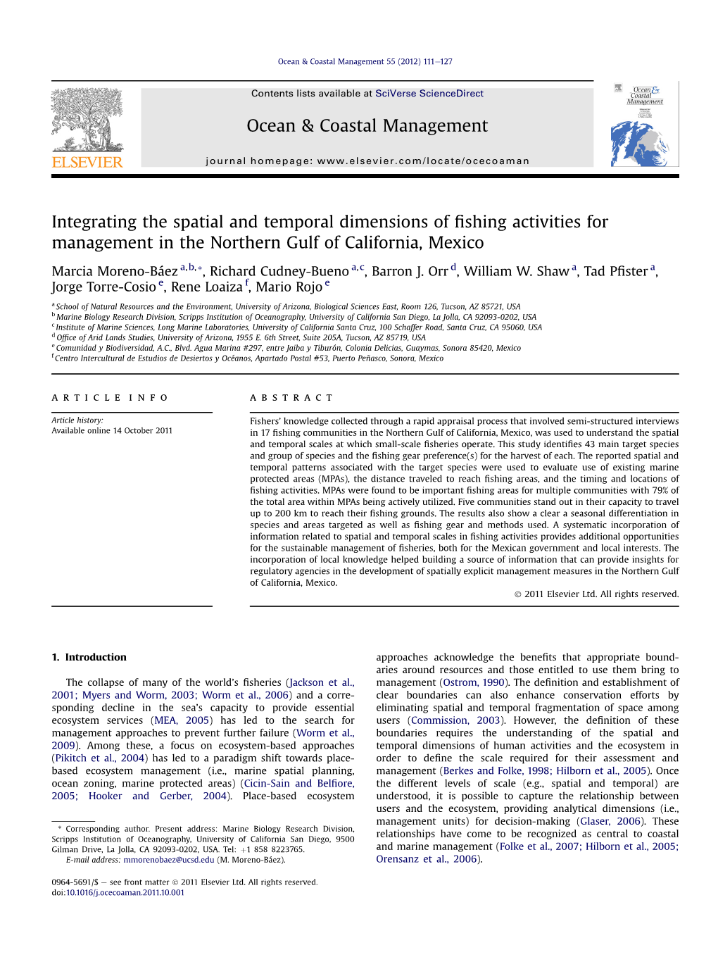 Integrating the Spatial and Temporal Dimensions of Fishing Activities For