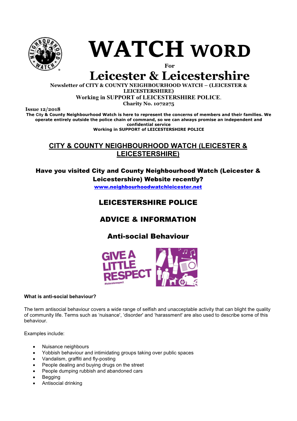 Leicester & Leicestershire