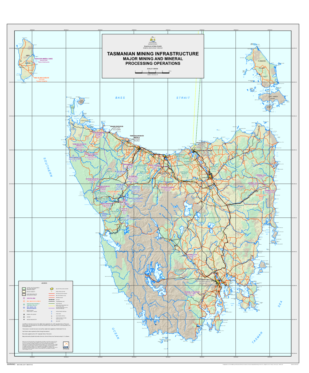 Tasmanian Mining Infrastructure